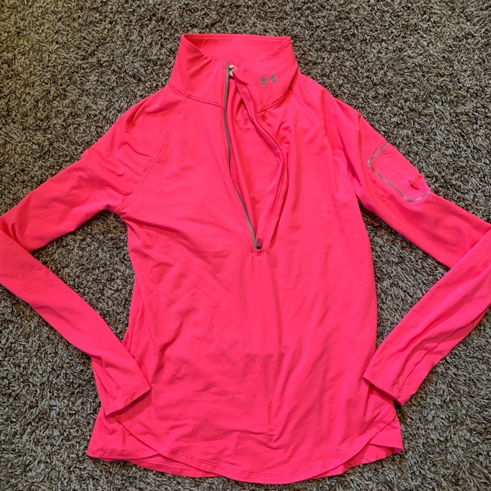 Under Armour 1/4 Zip Heat Gear Jacket